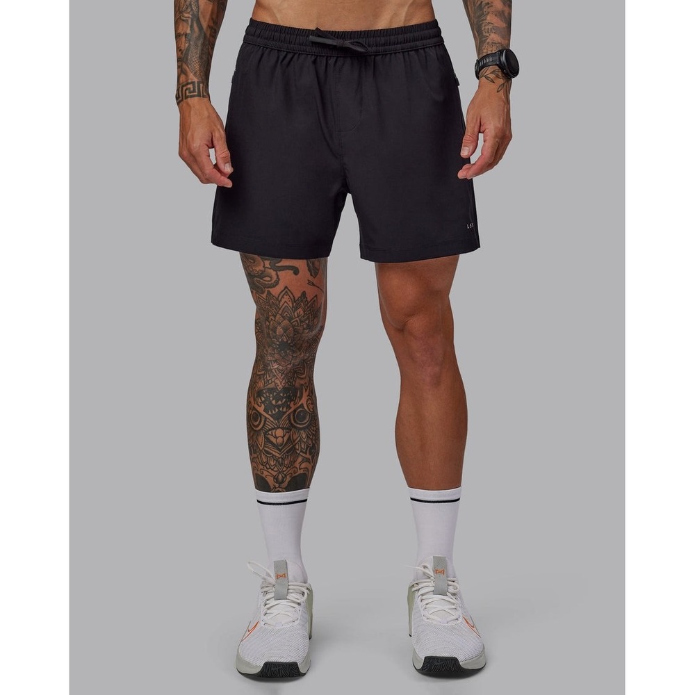 LSKD Rep 5" Performance Short Black Large New With Tags
